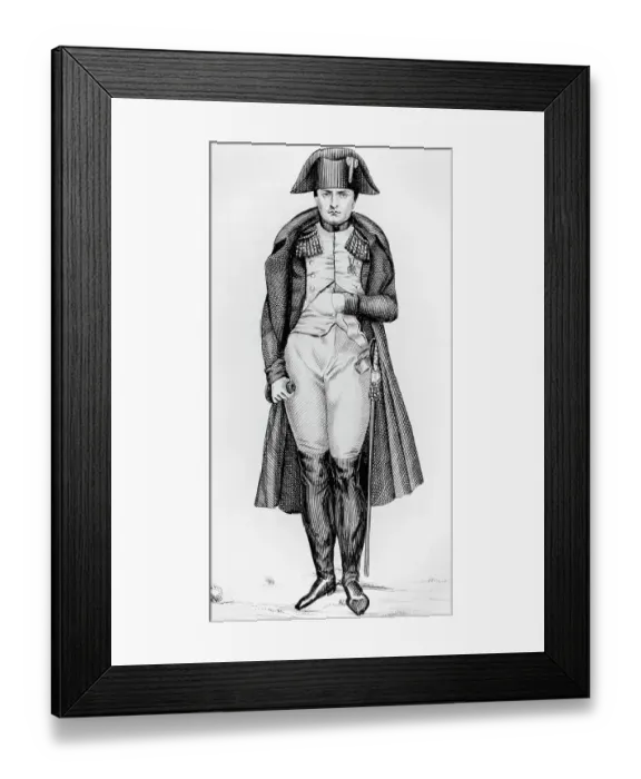 Framed Print : Full-Length Portrait of Napoleon Bonaparte Framed Print : Full-Length Portrait of Napoleon Bonaparte