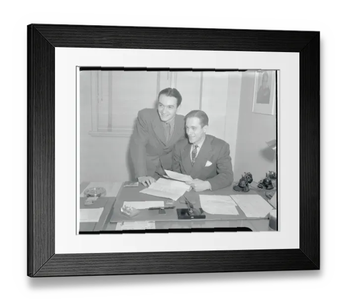 Framed Print : Don Raye and Gene De Paul Framed Print : Don Raye and Gene De Paul