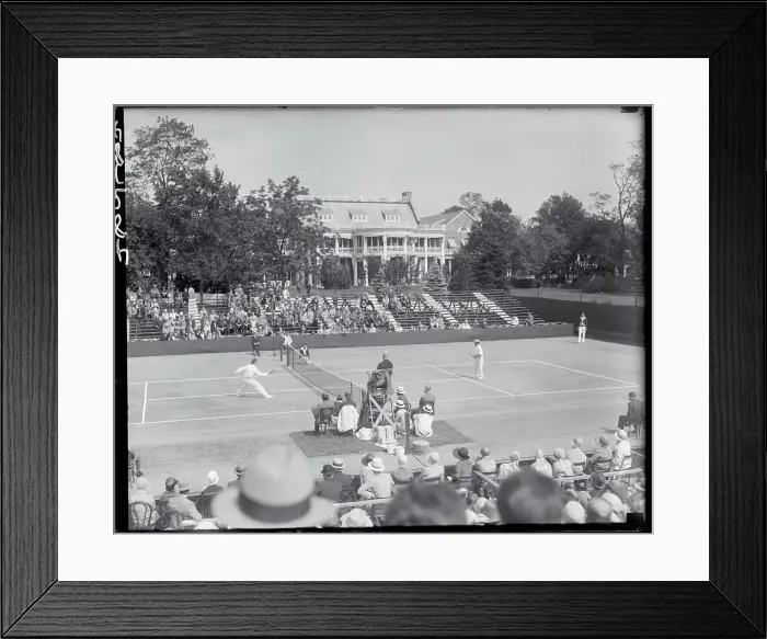 Framed Print : Tennis Match Framed Print : Tennis Match