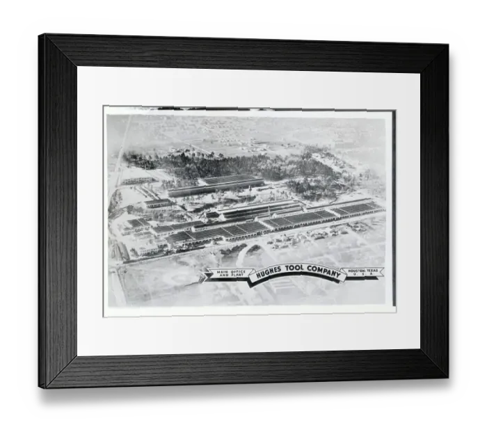 Framed Print : The Hughes Tool Company Plant Framed Print : The Hughes Tool Company Plant