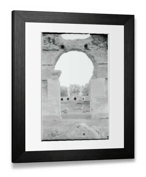 Framed Print : View of Hadrian's Villa Gate Framed Print : View of Hadrian's Villa Gate