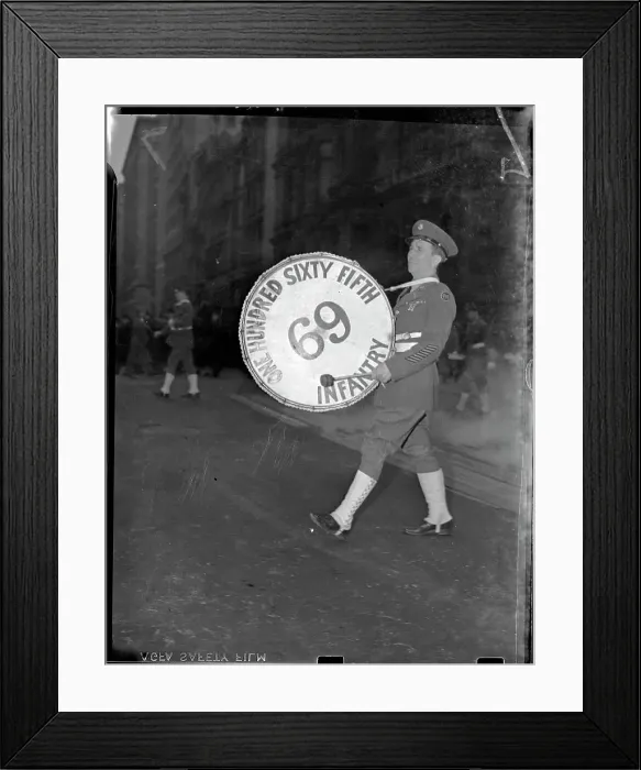 Framed Print : Bass Drummer (Marching Band) Walking Framed Print : Bass Drummer (Marching Band) Walking