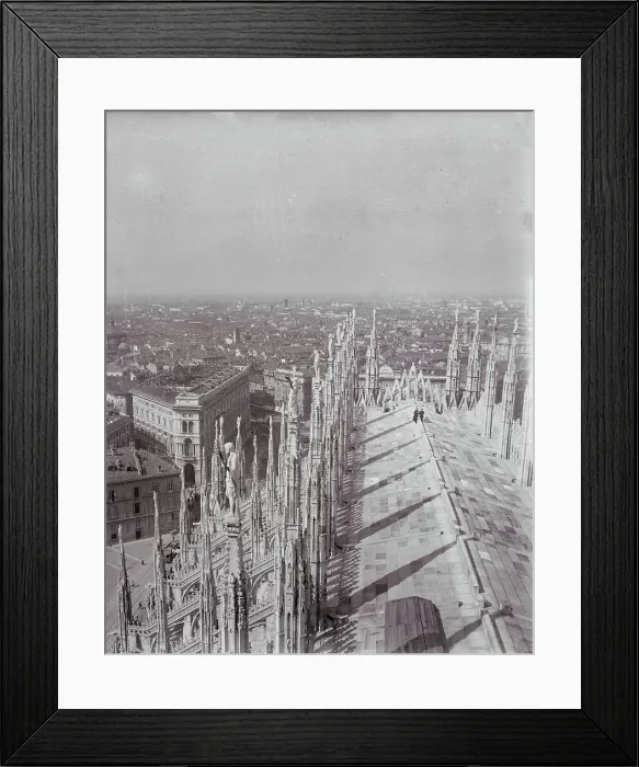 Framed Print : Panorama from Roof of Cathedral Framed Print : Panorama from Roof of Cathedral