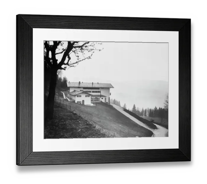 Framed Print : Hitler's House in Bavaria Framed Print : Hitler's House in Bavaria