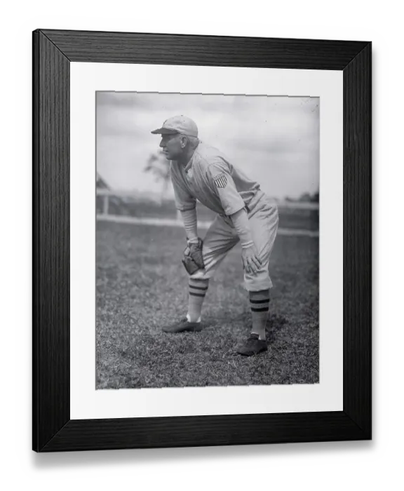 Framed Print : Tris Speaker Playing with Washington Senators Framed Print : Tris Speaker Playing with Washington Senators