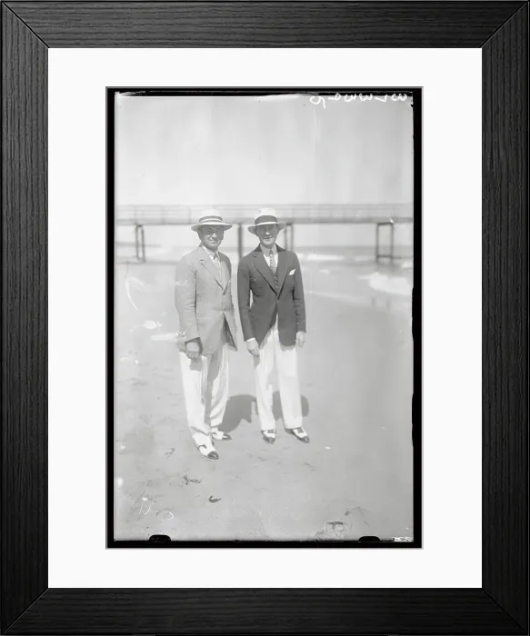 Framed Print : Publisher Paul Block and Mayor Jimmy Walker Framed Print : Publisher Paul Block and Mayor Jimmy Walker