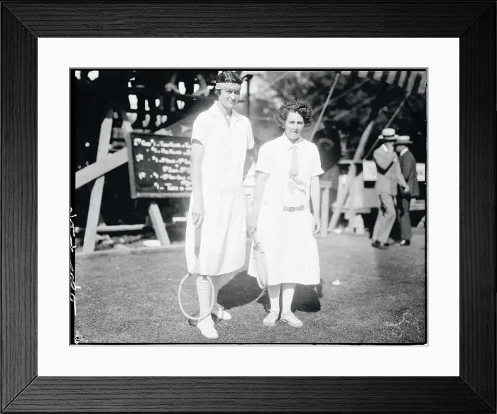 Framed Print : Eleanor Goss and Mary Browne Framed Print : Eleanor Goss and Mary Browne