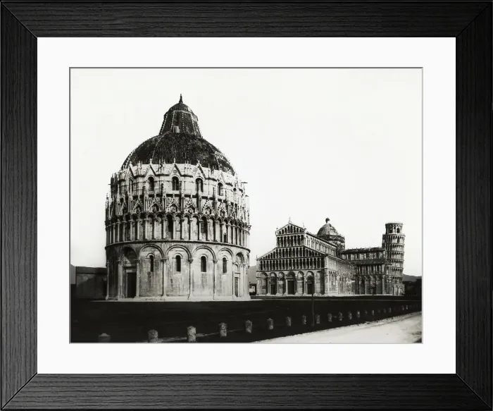Framed Print : View of Pisa Monuments Framed Print : View of Pisa Monuments