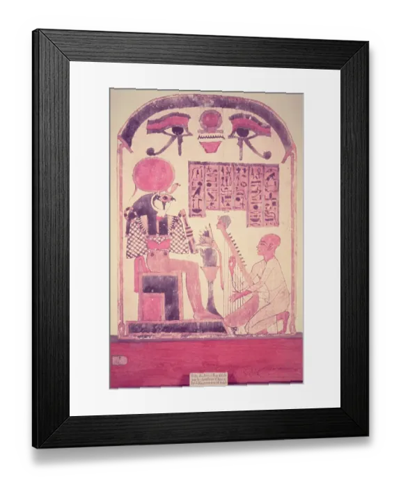 Framed Print : The Singer of Ammon Implores Horus, the Eyptian God of Sufferers Framed Print : The Singer of Ammon Implores Horus, the Eyptian God of Sufferers