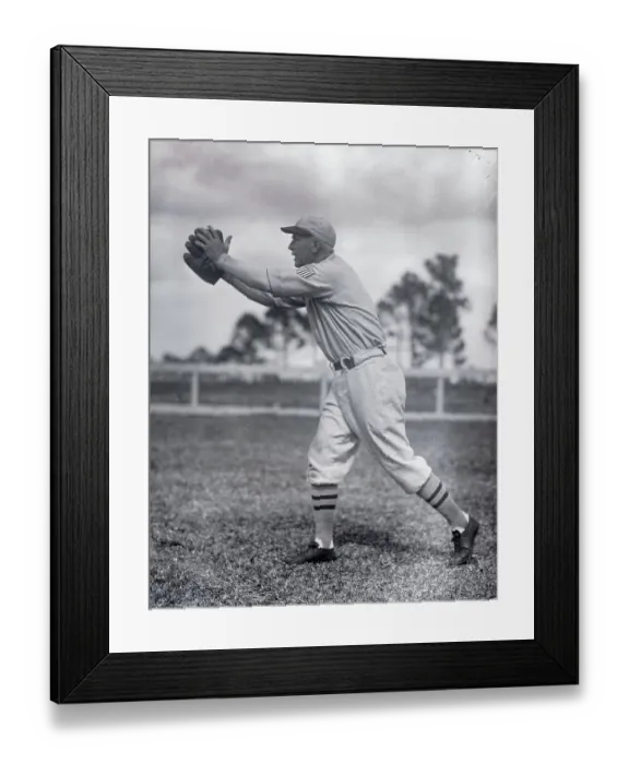 Framed Print : Tris Speaker Playing with Washington Senators Framed Print : Tris Speaker Playing with Washington Senators