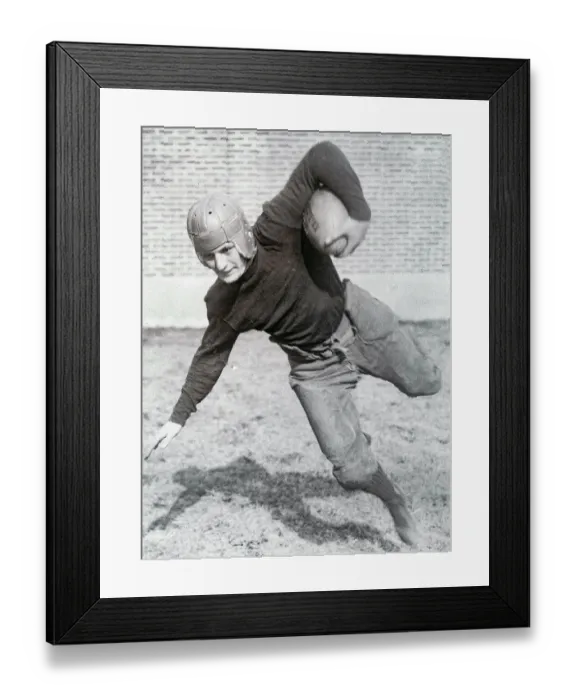 Framed Print : Football Player Red Grange Framed Print : Football Player Red Grange