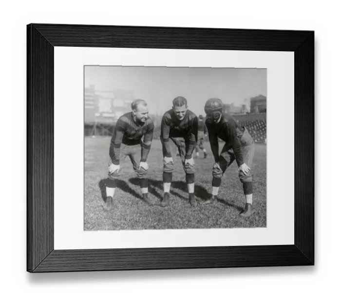 Framed Print : Chicago Bears Football Team Framed Print : Chicago Bears Football Team