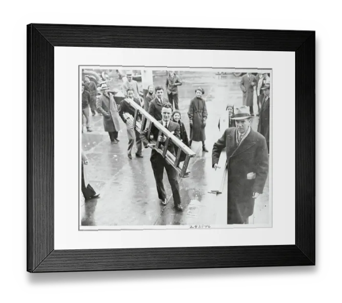 Framed Print : Court Showing Ladder Framed Print : Court Showing Ladder