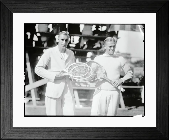 Framed Print : Men's Tennis Players Framed Print : Men's Tennis Players