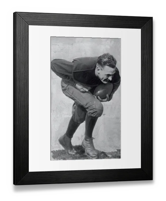 Framed Print : Portrait of Football Player Red Grange Framed Print : Portrait of Football Player Red Grange