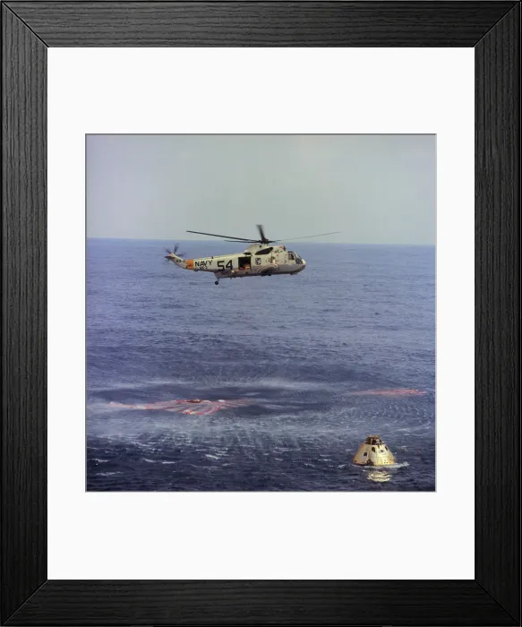 Framed Print : Recovery of Apollo 9 Framed Print : Recovery of Apollo 9