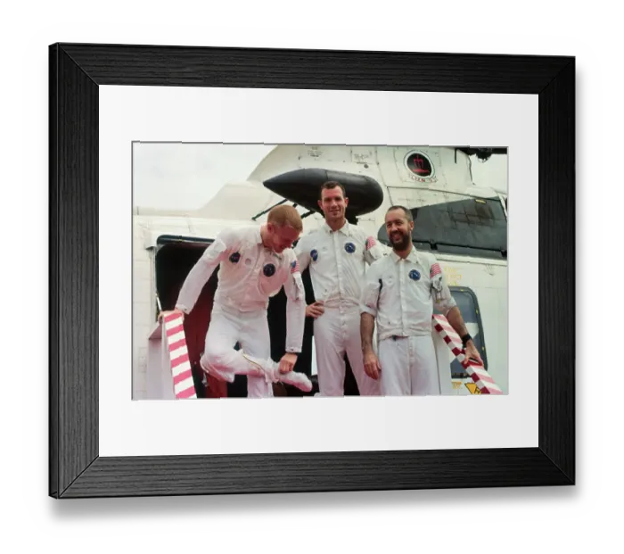 Framed Print : Apollo 9 Astronauts Framed Print : Apollo 9 Astronauts