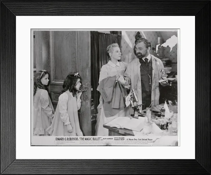Framed Print : Scene from The Magic Bullett Framed Print : Scene from The Magic Bullett