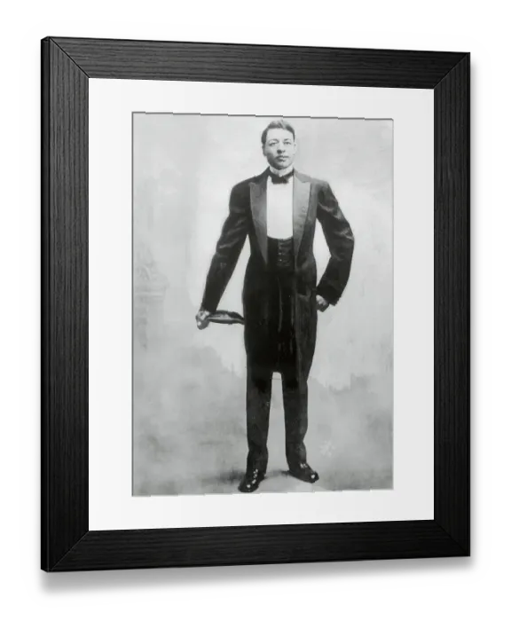 Framed Print : Full Length Portrait of Bert Williams Framed Print : Full Length Portrait of Bert Williams