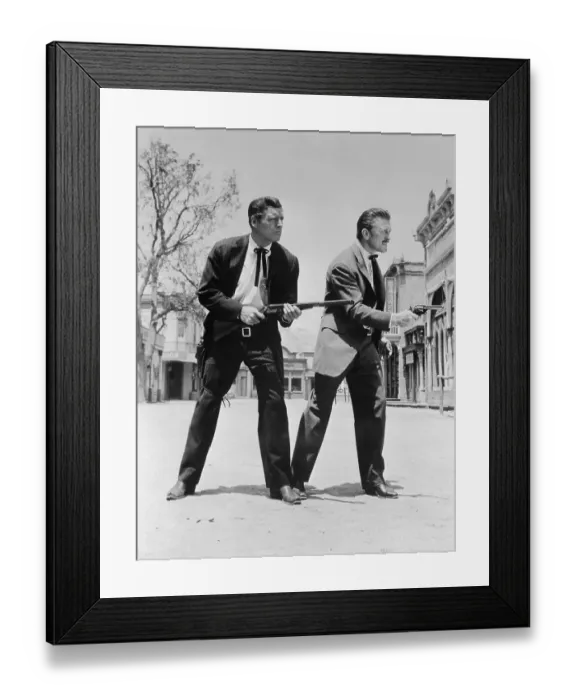 Framed Print : Burt Lancaster in Gunfight at the OK Corral Framed Print : Burt Lancaster in Gunfight at the OK Corral