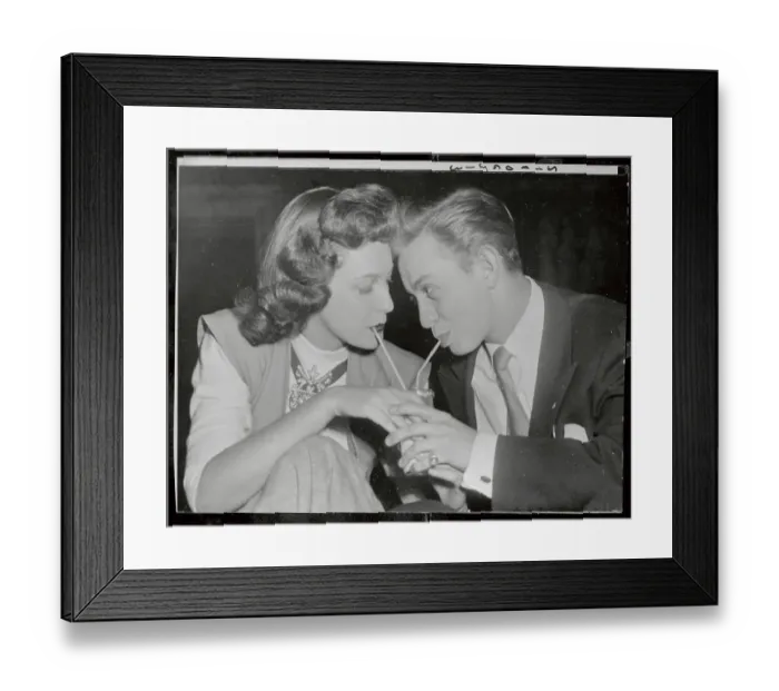 Framed Print : Mel Torme and Candy Toxton