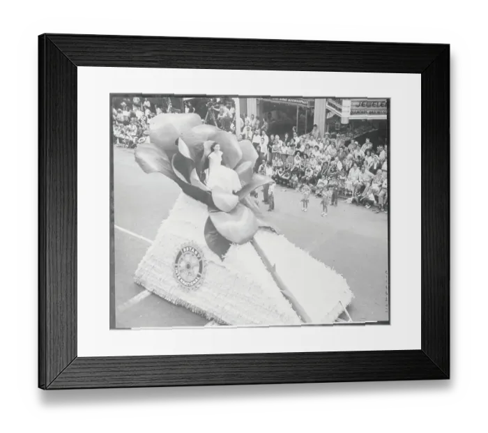 Framed Print : Float in Parade Framed Print : Float in Parade