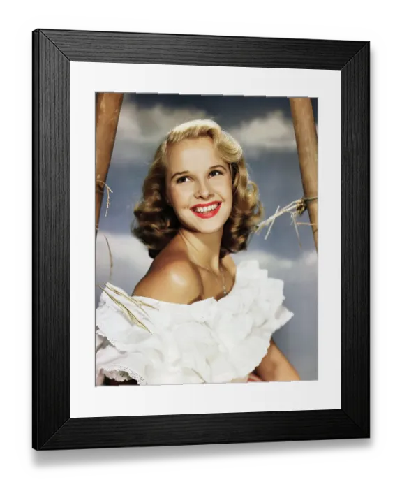 Framed Print : Actress Mona Freeman Framed Print : Actress Mona Freeman