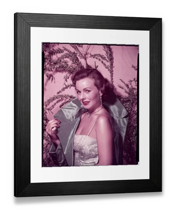 Framed Print : Actress Jeanne Crain Framed Print : Actress Jeanne Crain