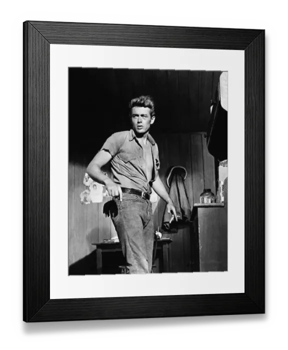Framed Print : James Dean In Giant Framed Print : James Dean In Giant