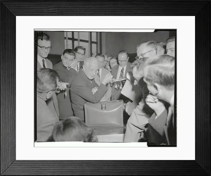 Framed Print : William J. Corrigan Defense Attorney for Samuel Sheppard Framed Print : William J. Corrigan Defense Attorney for Samuel Sheppard