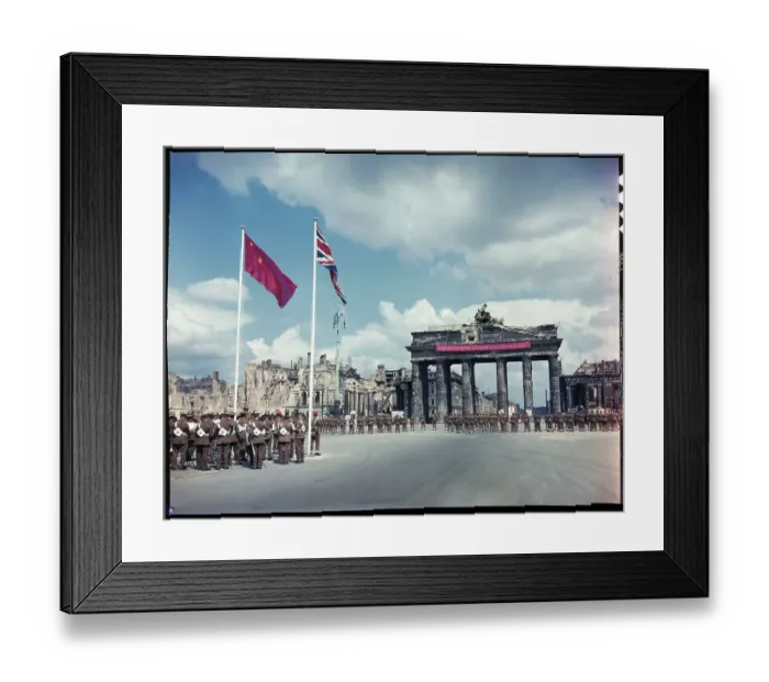 Framed Print : Military Ceremony at Brandenburg Gate Framed Print : Military Ceremony at Brandenburg Gate