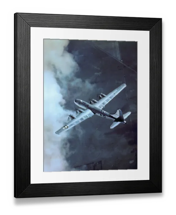 Framed Print : USAF B-29 Superfortress Bomber in Flight Framed Print : USAF B-29 Superfortress Bomber in Flight