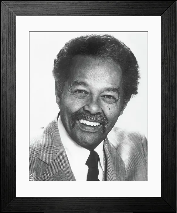 Framed Print : Billy Eckstine In Studio Portrait