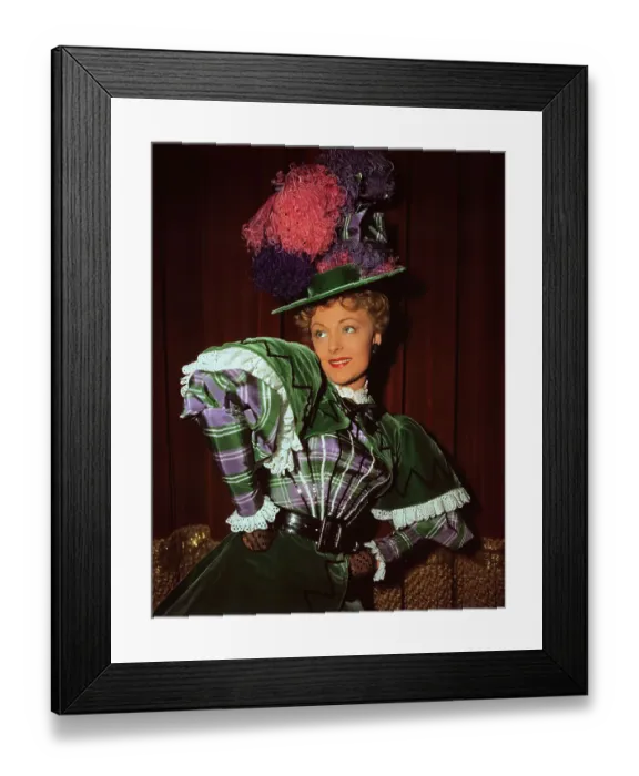 Framed Print : Actress Virginia Field