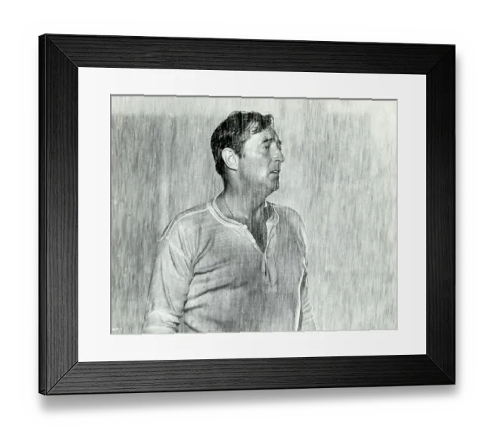 Framed Print : Portrait Of Actor Robert Mitchum Framed Print : Portrait Of Actor Robert Mitchum