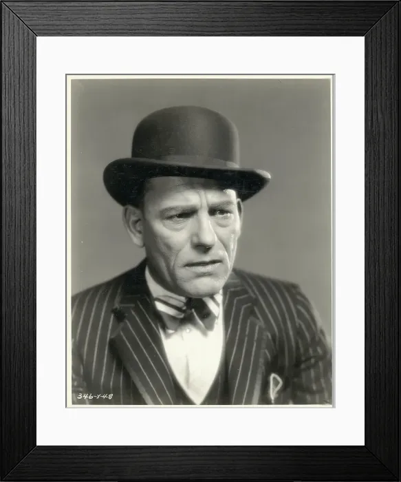 Framed Print : Portrait Of Actor Lon Chaney Framed Print : Portrait Of Actor Lon Chaney