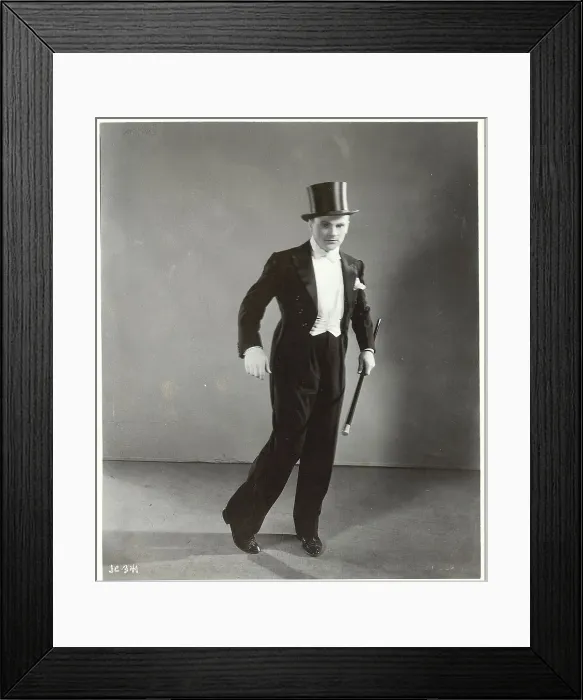 Framed Print : Young James Cagney In Tuxedo / Dancing Framed Print : Young James Cagney In Tuxedo / Dancing