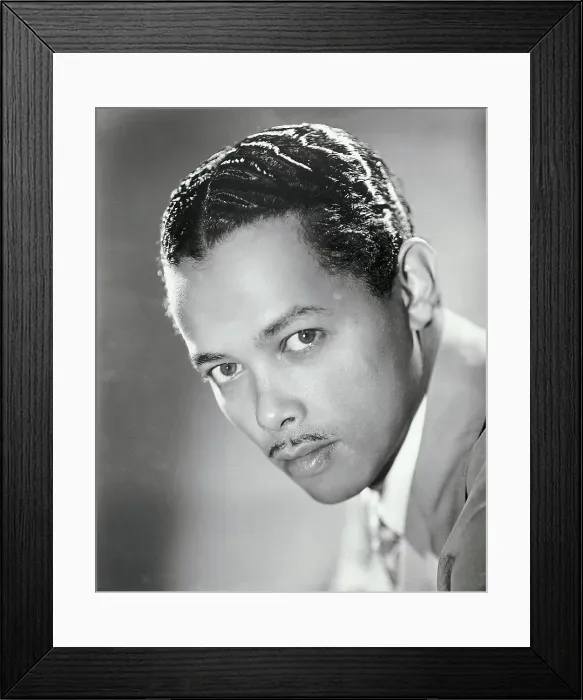 Framed Print : Jazz Musician Billy Eckstine Framed Print : Jazz Musician Billy Eckstine