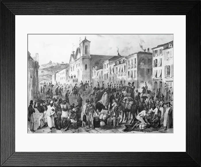 Framed Print : Rue Droite In Rio de Janeiro Framed Print : Rue Droite In Rio de Janeiro