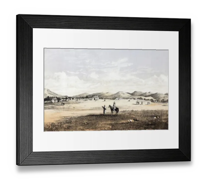 Framed Print : 1853 Railroad Survey Framed Print : 1853 Railroad Survey