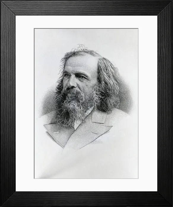 Framed Print : Dmitry Ivanovich Mendeleyev Framed Print : Dmitry Ivanovich Mendeleyev
