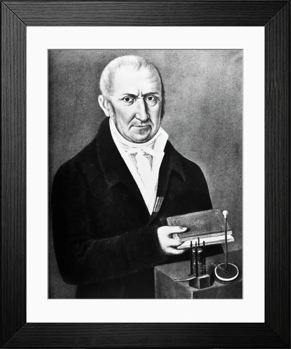Framed Print : Allesandro Volta Framed Print : Allesandro Volta