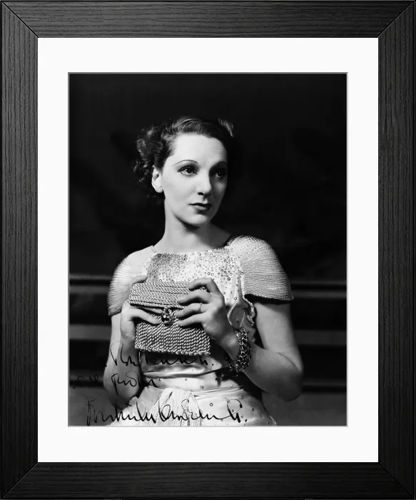 Framed Print : Gertrude Lawrence English Actress Framed Print : Gertrude Lawrence English Actress