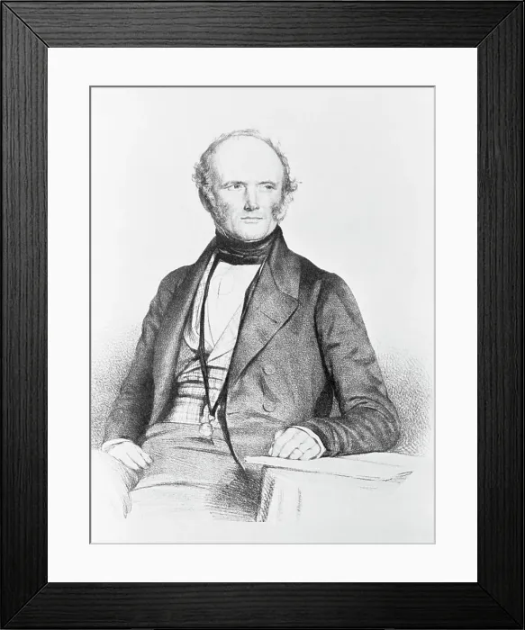 Framed Print : Charles Lyell, Geologist Framed Print : Charles Lyell, Geologist
