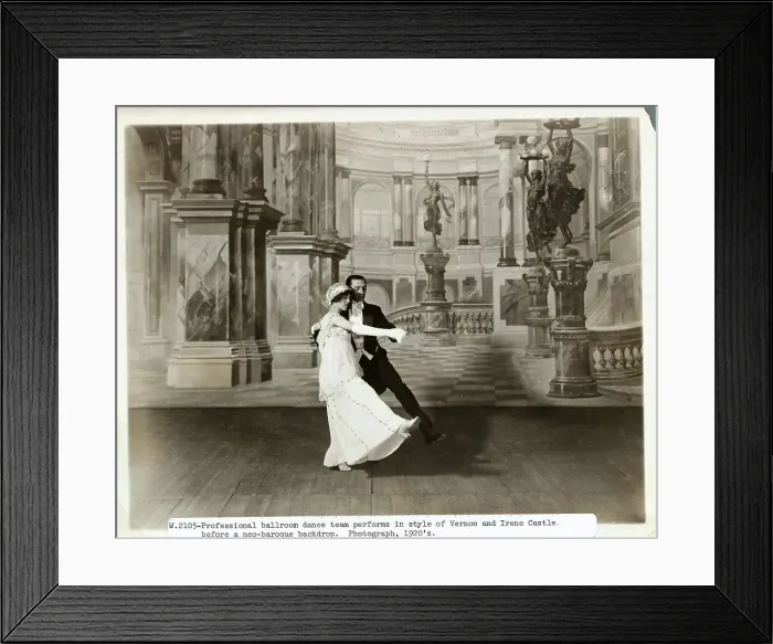 Framed Print : Couple Ballroom Dancing Framed Print : Couple Ballroom Dancing