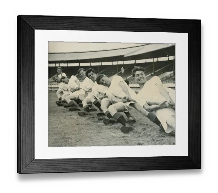 Framed Print : Soldiers Having Tug-of-War Framed Print : Soldiers Having Tug-of-War