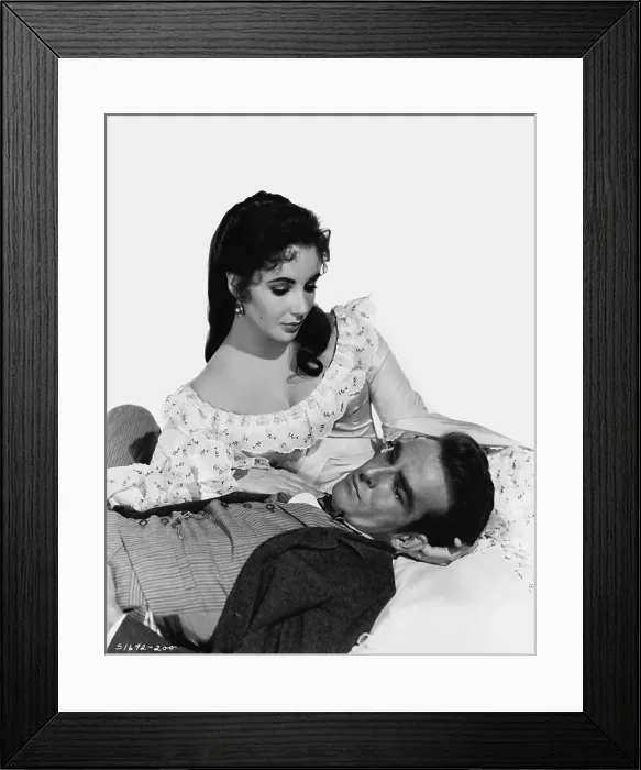 Framed Print : M Clift, Liz Taylor / 'Raintree Country Framed Print : M Clift, Liz Taylor / 'Raintree Country