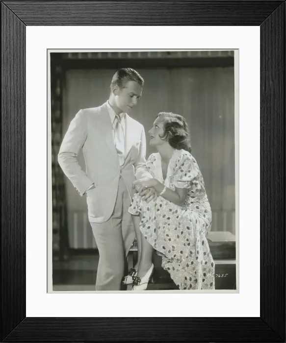 Framed Print : Joan Crawford and Douglas Fairbanks Jr Framed Print : Joan Crawford and Douglas Fairbanks Jr