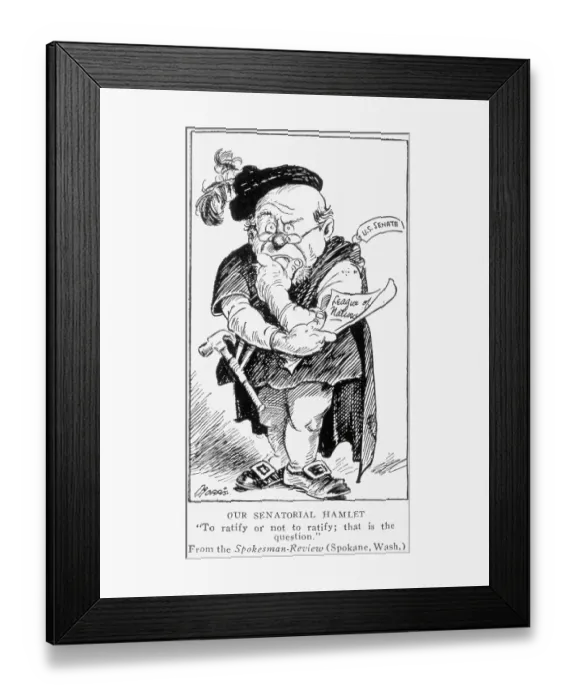 Framed Print : League Of Nations Political Cartoon Framed Print : League Of Nations Political Cartoon