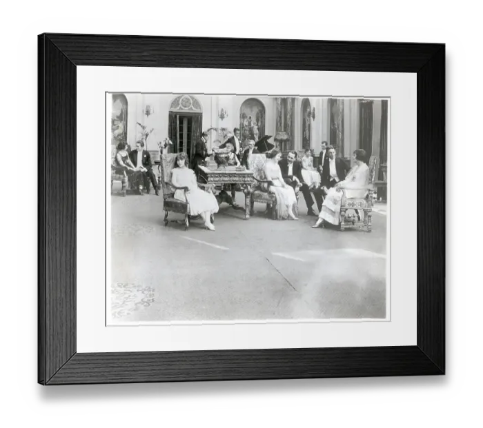 Framed Print : Helen Hayes In The Weavers Of Life Framed Print : Helen Hayes In The Weavers Of Life